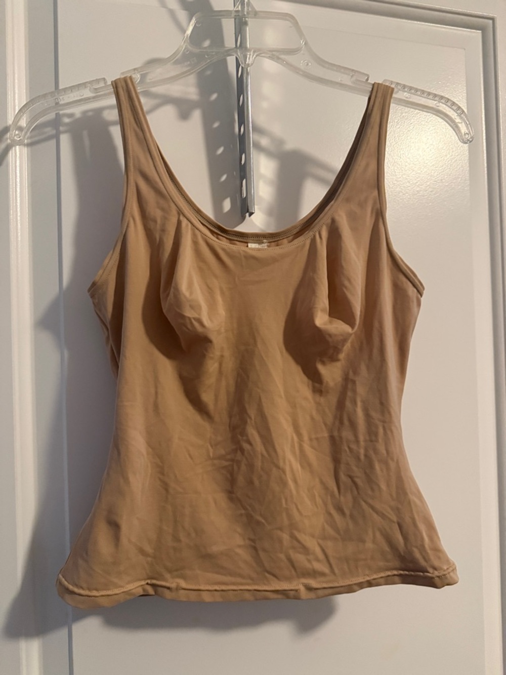 Flexees Beige Scoop Neck Shaping Tank